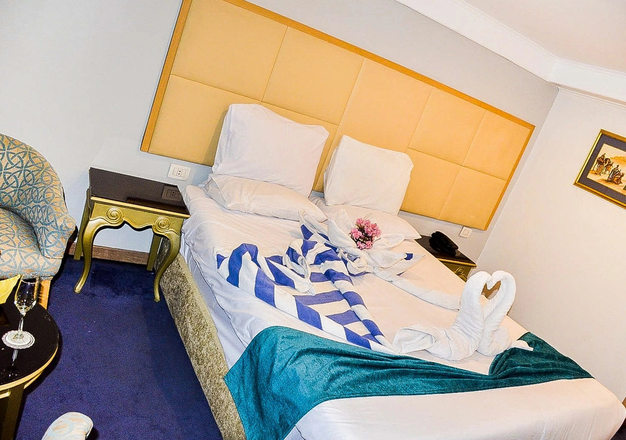 Cabin aboard the MS Stephanie Nile Cruise Nile cruise